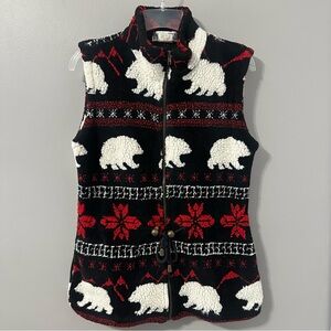 Cozy Polar Bear Fleece Vest